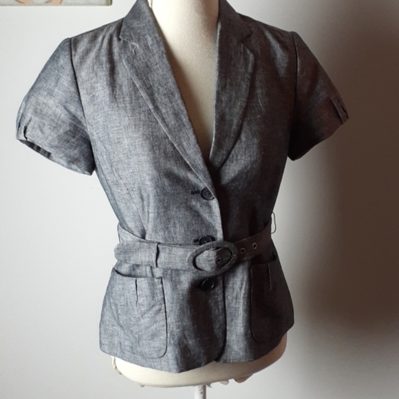 Banana Republic Jackets & Blazers - Banana Republic short sleeve Blazer linen …